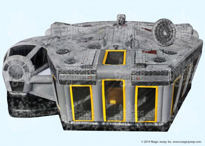 This Star Wars Millennium Falcon Bounce House Lets You Jump To Light Speed