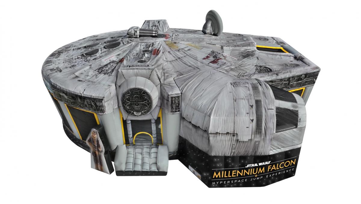Star Wars Millennium Falcon Bounce House
