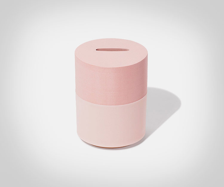 Memo Bank Note Pad Piggy Bank - Pink