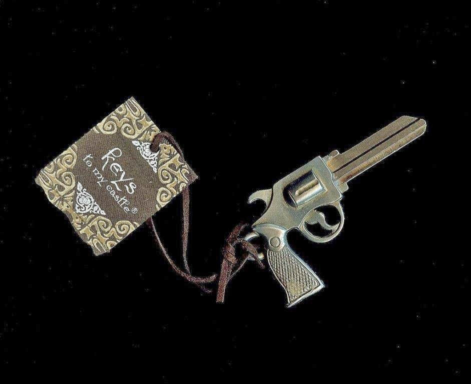 Revolver Key - Revolver Gun Shaped Key Blank