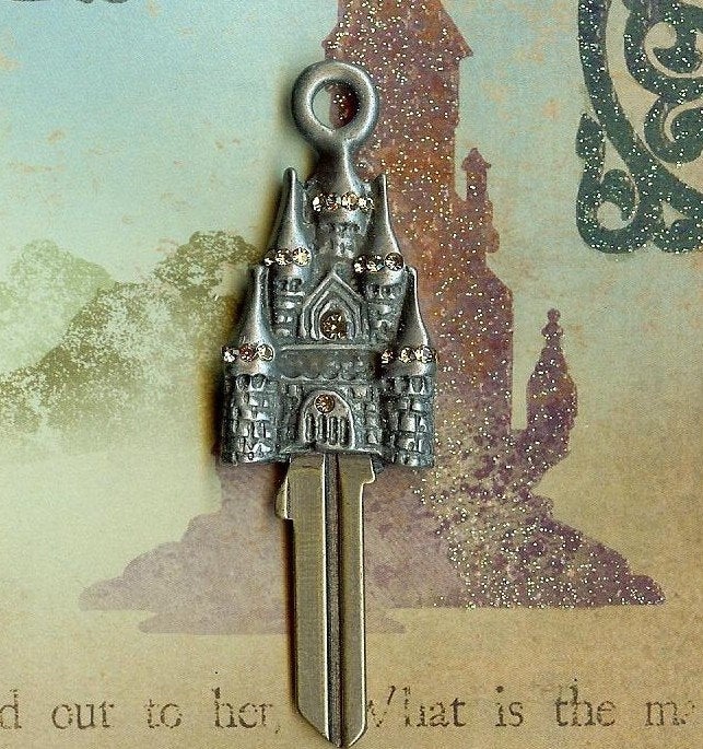 Castle Key - Castle Shaped Key Blank