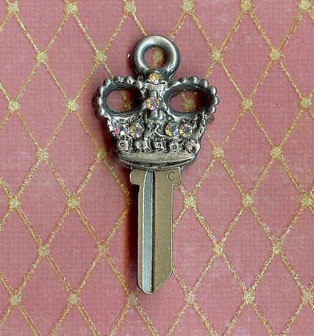 Crown Key - Royal Crown Shaped Key Blank