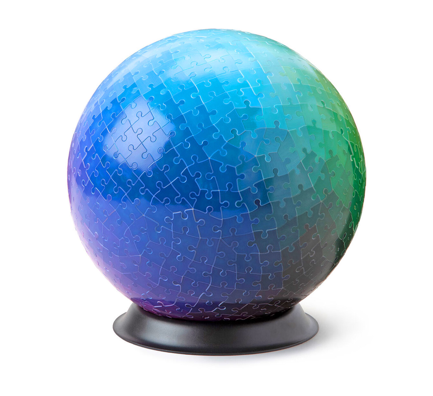 Round sphere 3D gradient jigsaw puzzle