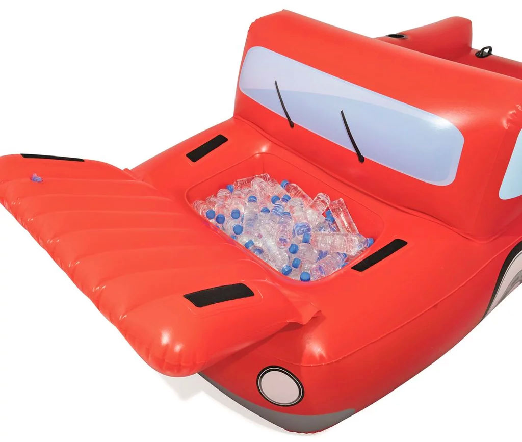 monster truck pool float