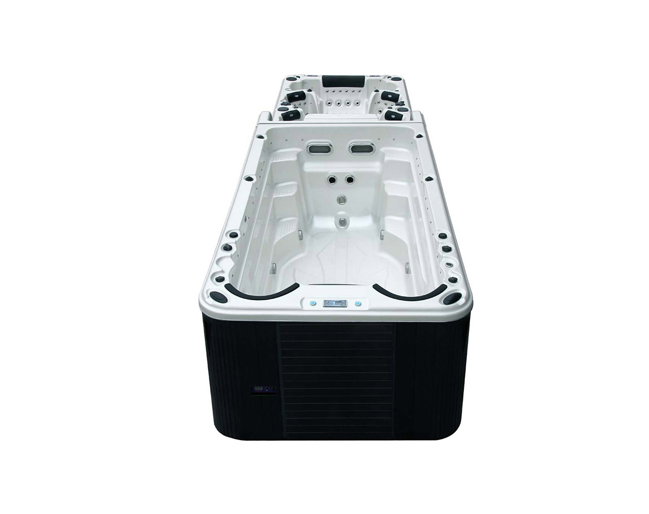 The Ultimate Hot Tub - Two level hot tub with built-in tv - Two tier spa part hot tub