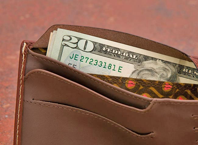 This Wallet Has A Secret Compartment For Storing Secret Cash