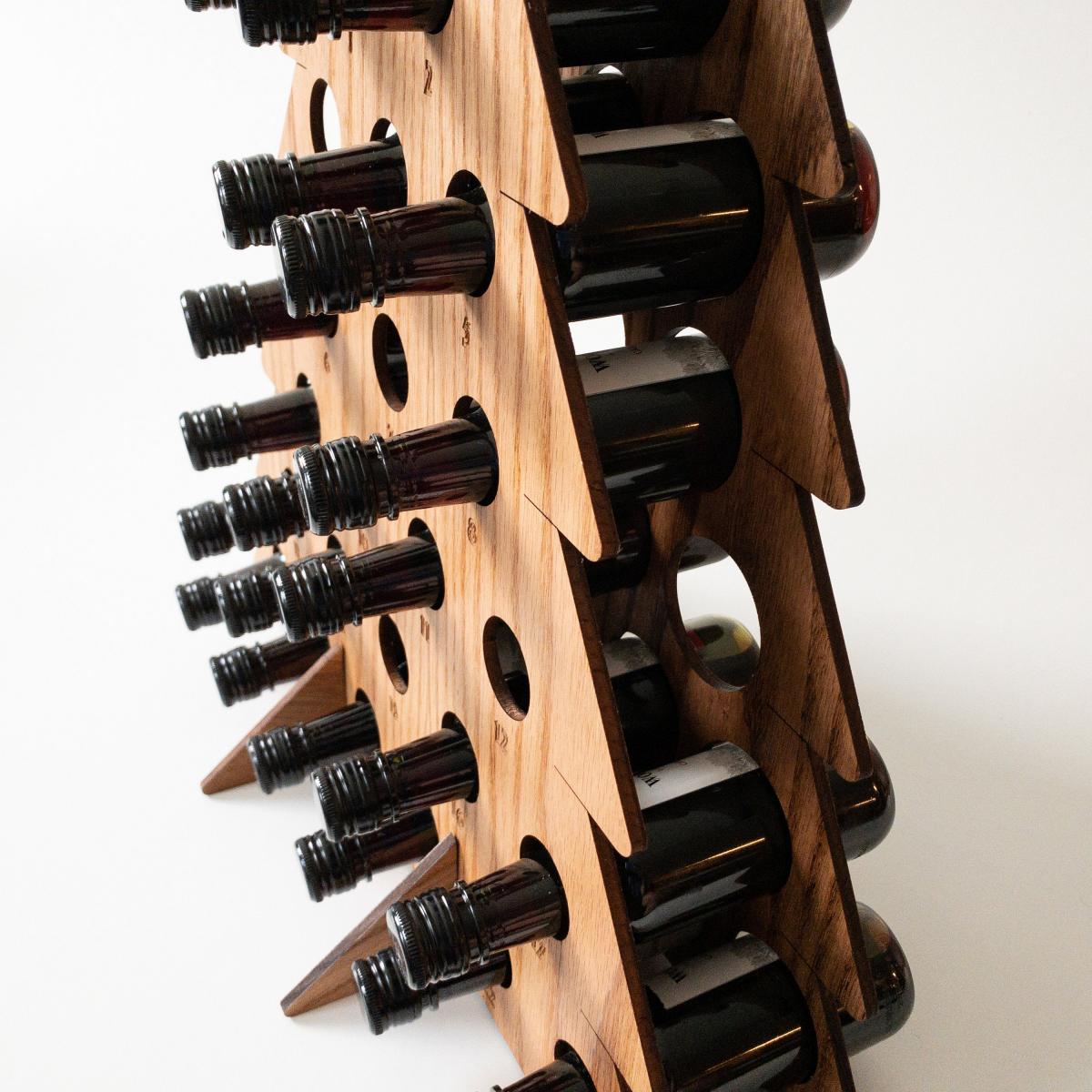 This Wine Bottle Advent Calendar Lets You Countdown To Christmas With Booze