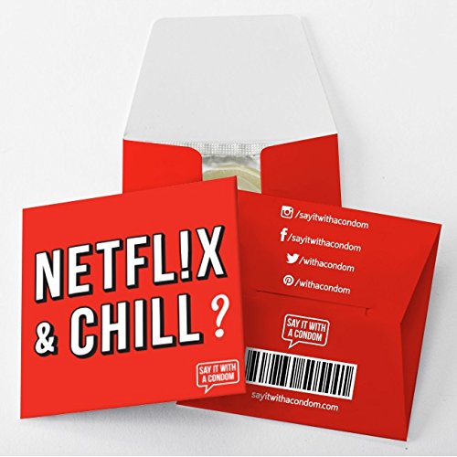 Netflix and Chill funny condom
