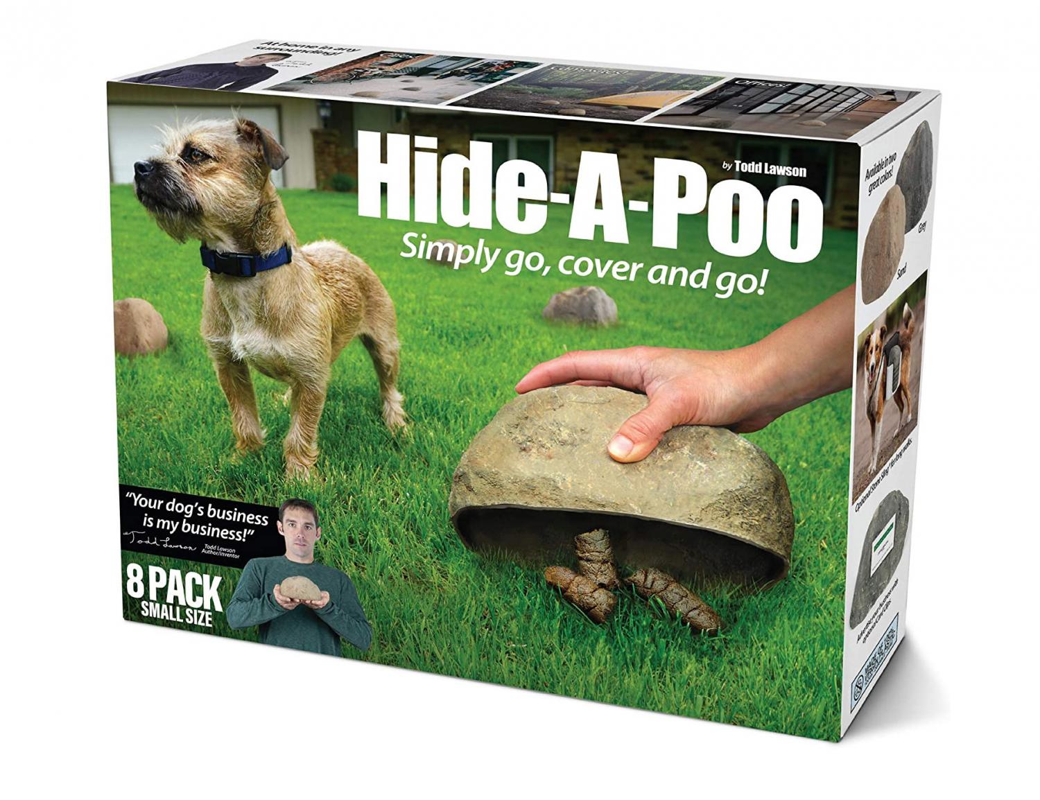 Hide-a-Poo Fake Rock Lets You Hide Your Dogs Poop Instead Of Picking It Up