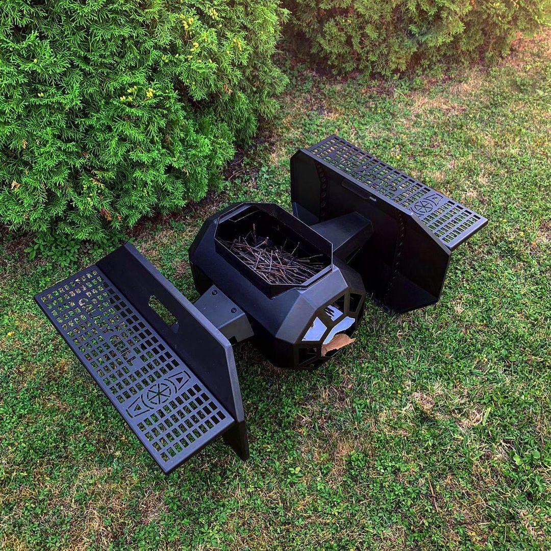 This BBQ Grill Looks Like Vader's TIE Fighter