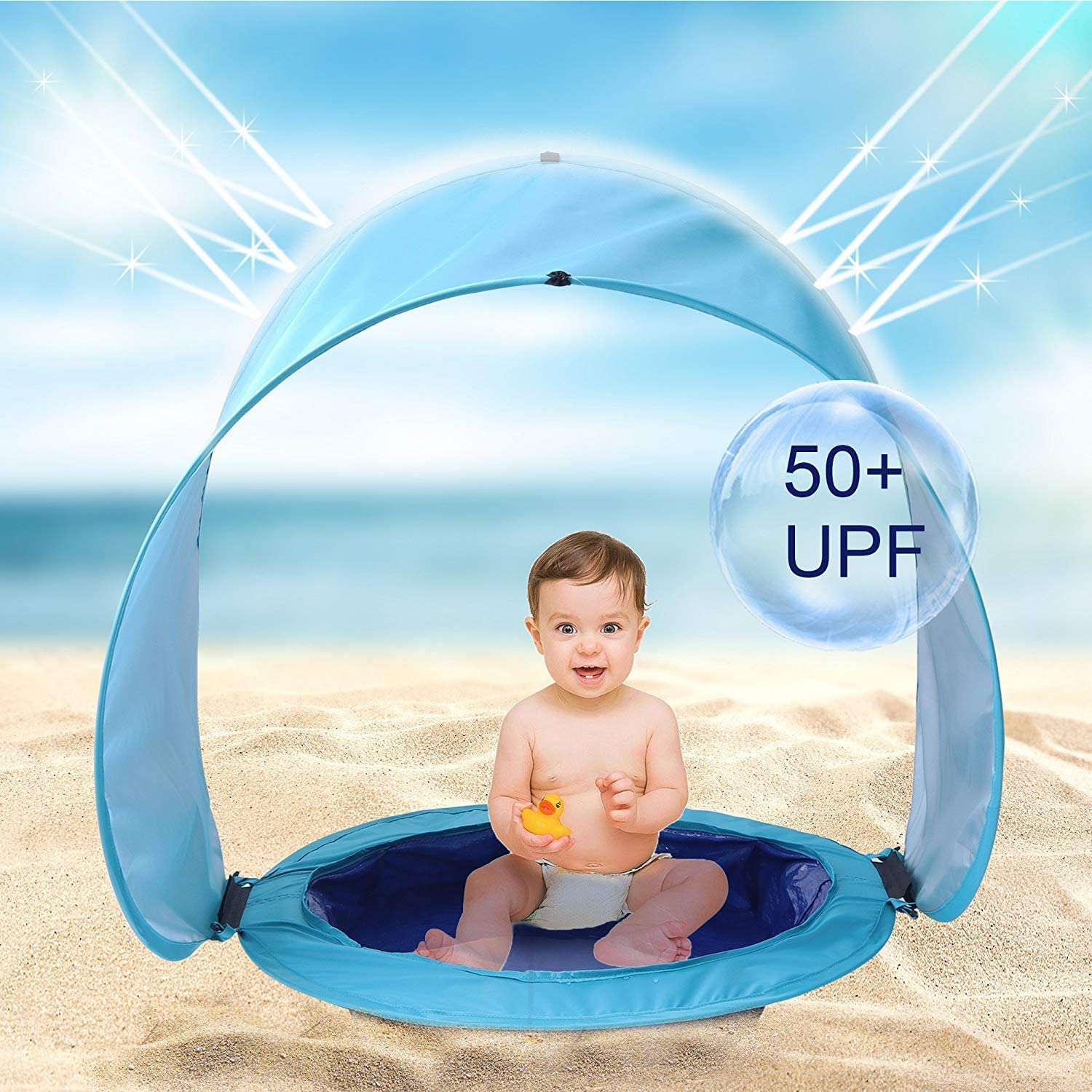 Tiny Portable Baby Pool Beach Tent