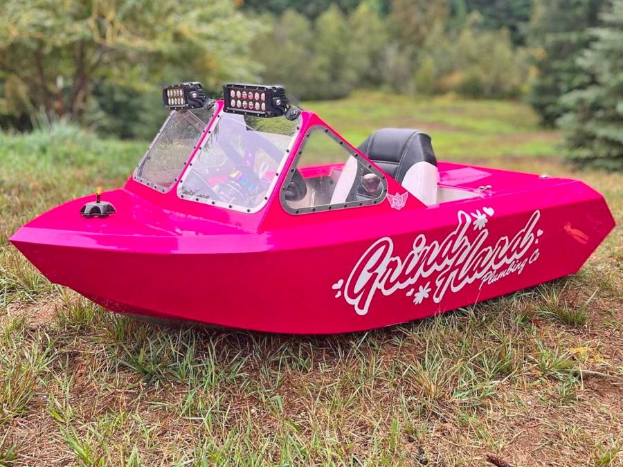 Tiny One Person Speed Boat - Micro jet boat