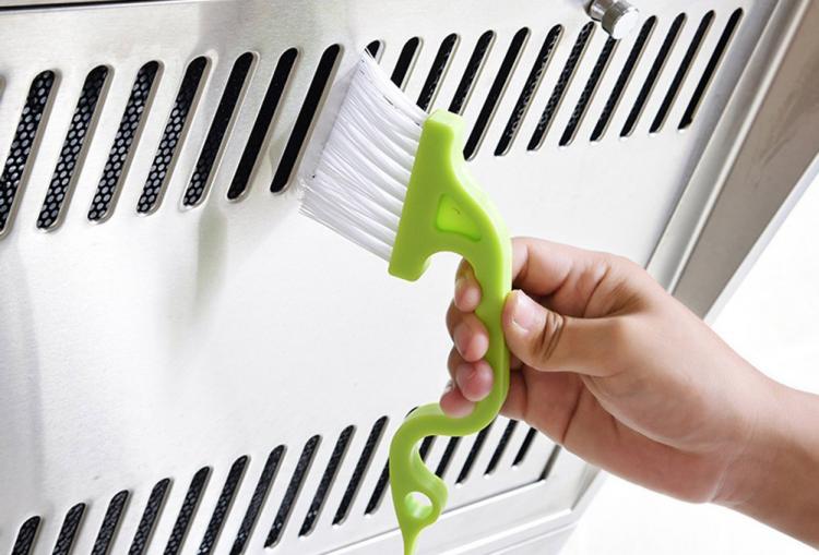 Window Track Brush - Sliding Door Brush - Shower Door Brush - Tight Area Cleaning Brush