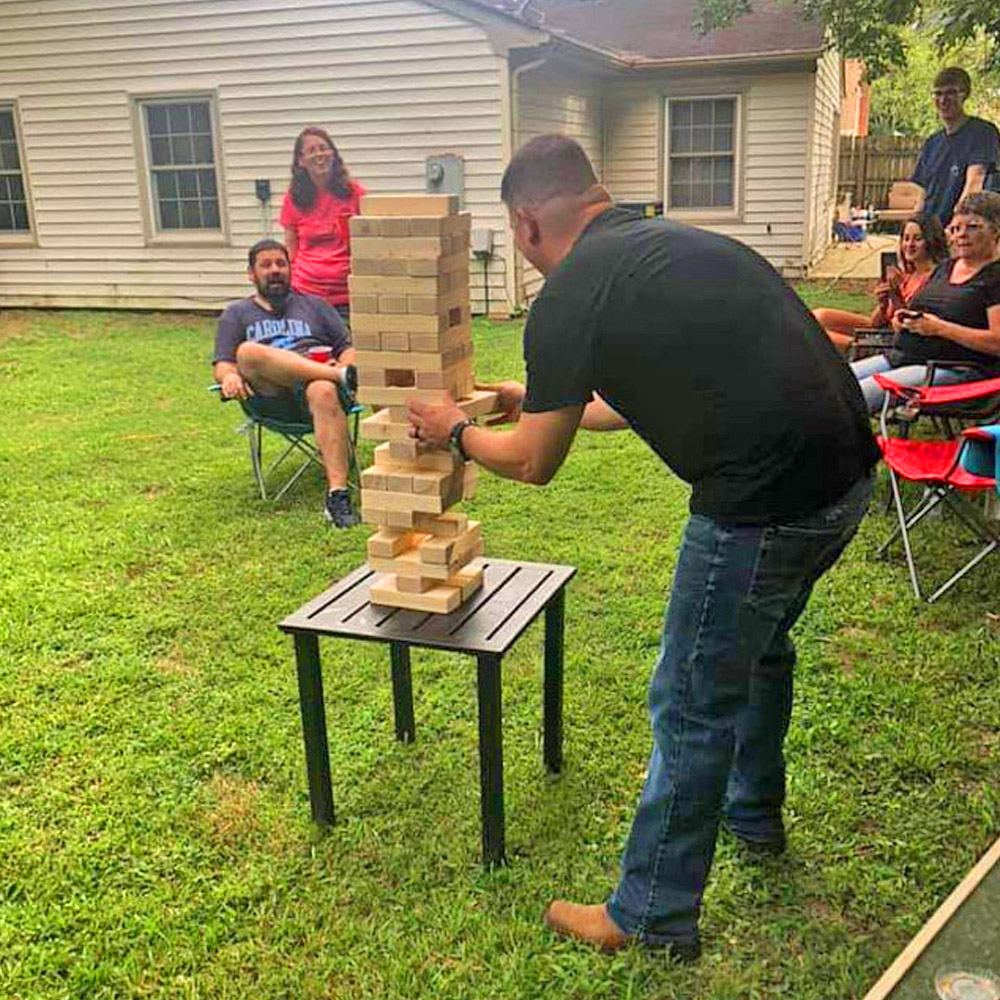 Giant Tower Party Game With Hidden Shots & 60 Commands 