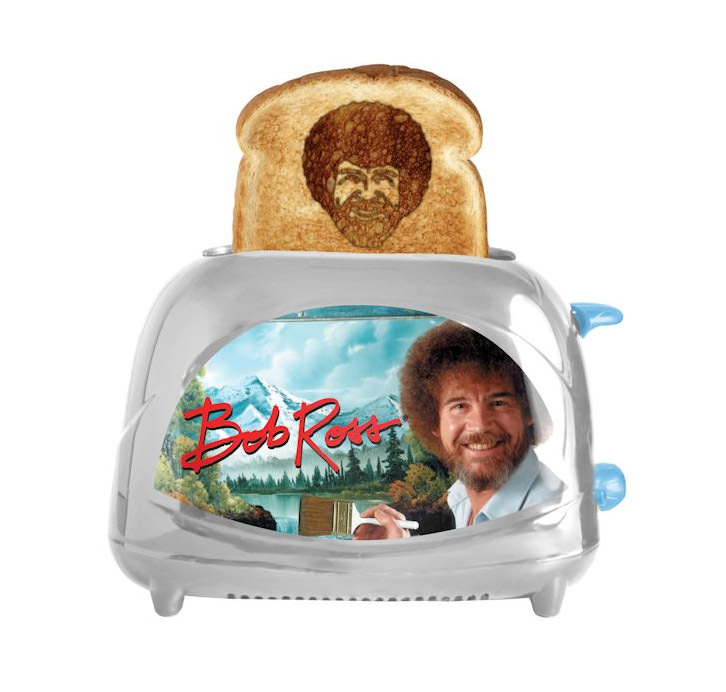 Bob Ross Toaster Toasts Bob Ross