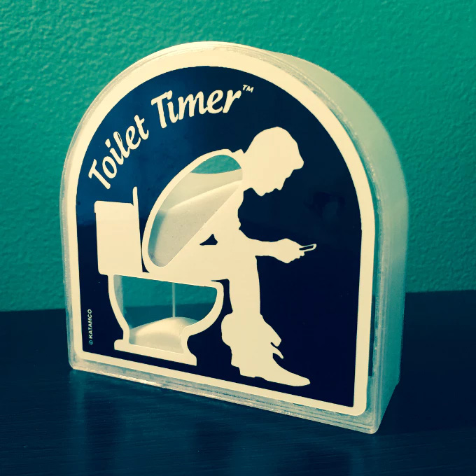 Toilet Timer Sand Timer Five Minute Timer Funny Gifts For Men