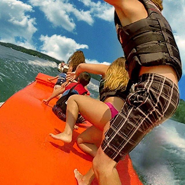 TowBoggan: A 6 Person Towable Water Mat