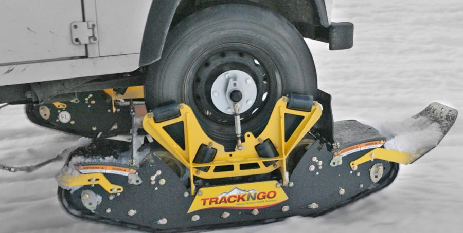 Track N Go - Wheel Driven Track Snow System Turns Your Truck Into a Snowmobile
