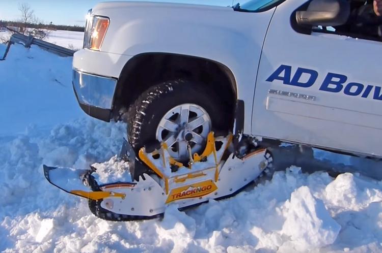 Track N Go: Wheel Driven Track System That Turns Your Truck Into a ...