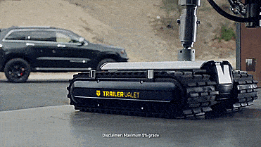 Trailer Valet RVR - Remote Control Trailer moving robot easily moves trailers and large boats