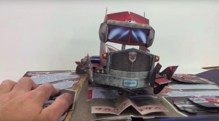 transformers pop up