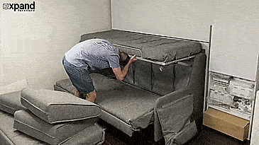 Transforming Bunk Bed That Sleeps 3 By Expand Furniture