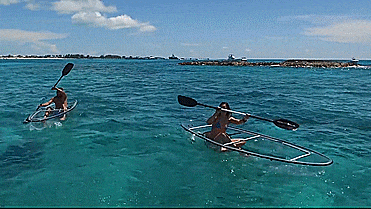 Transparent Kayak - See-Through Canoe
