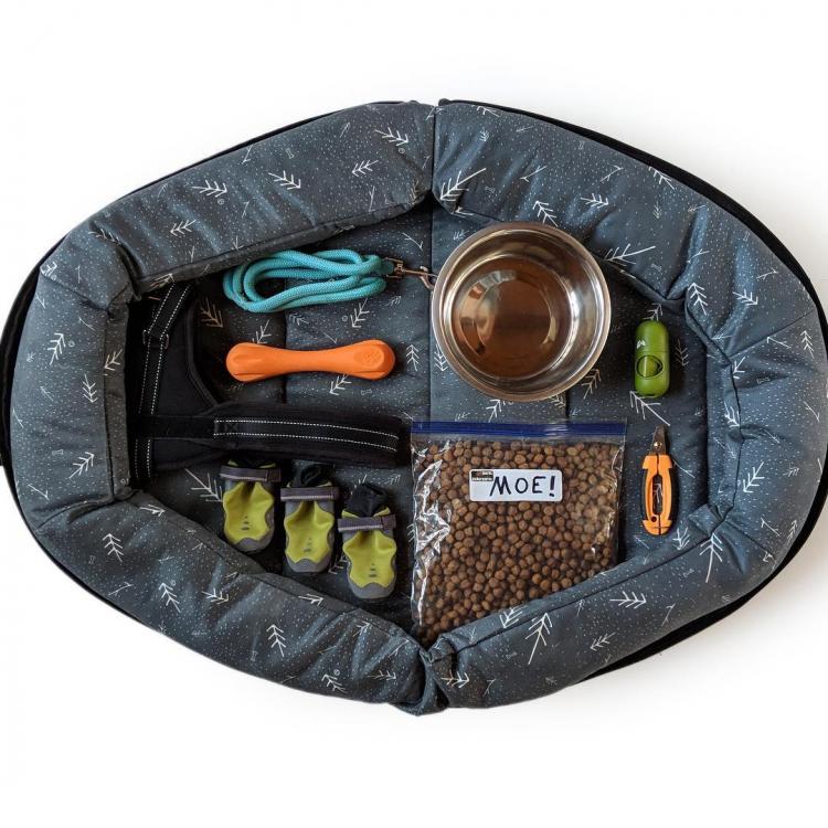Spruce Pup Travel Dog Bed Folds In Half - Best camping dog bed