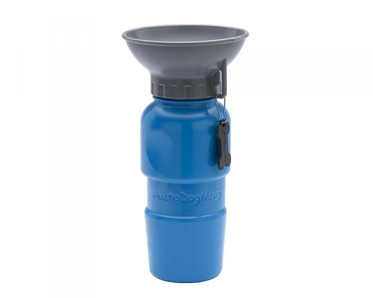 Travel Water Bottle For Dogs - Squeeze To Fill Bowl With Water