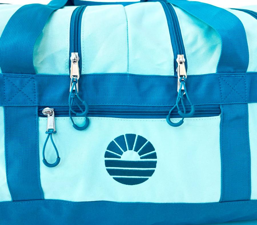 This Duffel Bag With 4 Separated Zipper Compartments Is Perfect For  Traveling With The Family