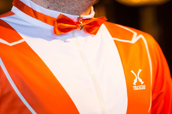Traxedo Track Suit Tuxedo - Orange