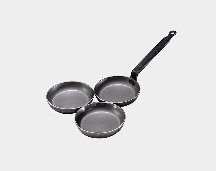Triple Pan Makes 3 Pancakes at a Time