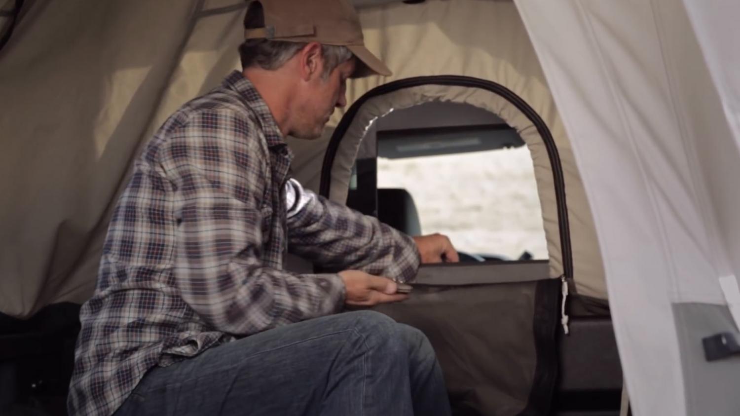 This Truck Bed Camping Tent Gives You A Place To Sleep Wherever You Are