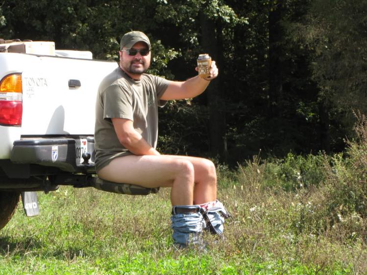 Off-Road Commode - Truck Hitch Toilet Seat