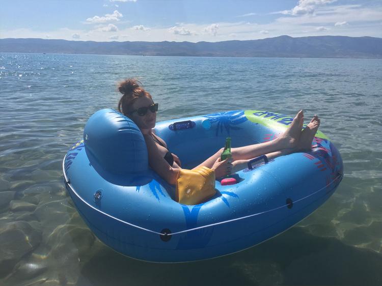 The Tubular Tube Is A Water Tube That Lets You Float Like A Boss