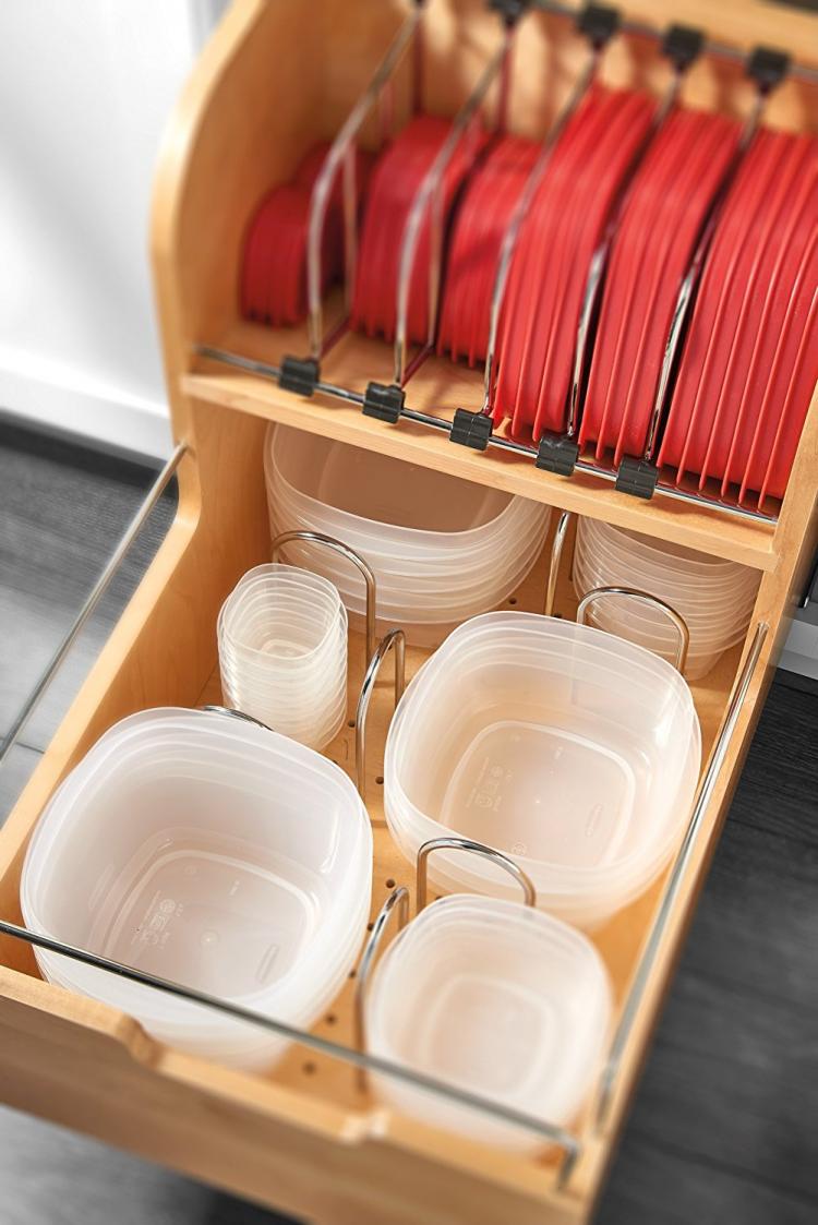 The way my tupperware lids all fit in this drawer : r/oddlysatisfying