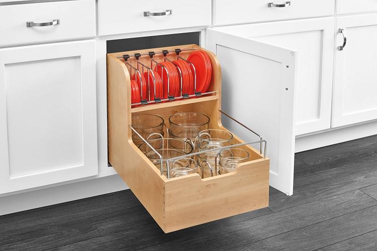 Kitchen Drawer with Tupperware Storage - Studio Dearborn