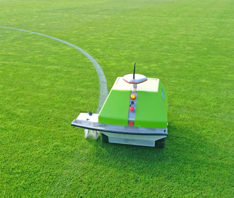 GPS Line Marking Robot for all sports