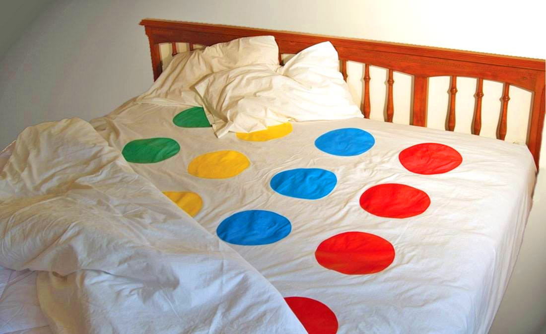 Twister Bed Sheets Are Here To Spice Up Bedtime