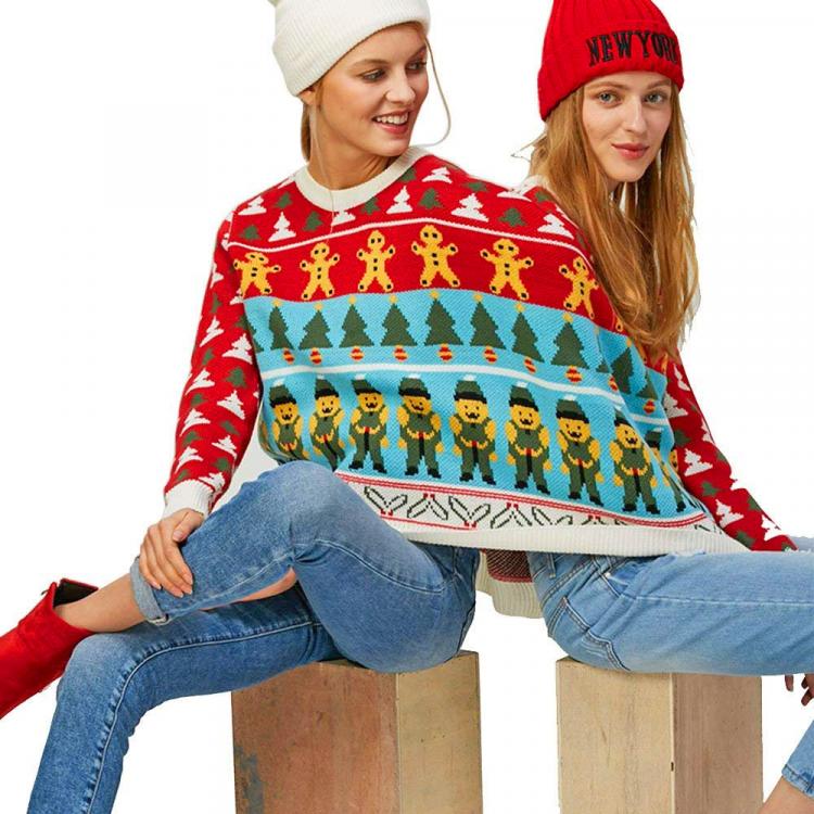 Double person hot sale christmas sweater