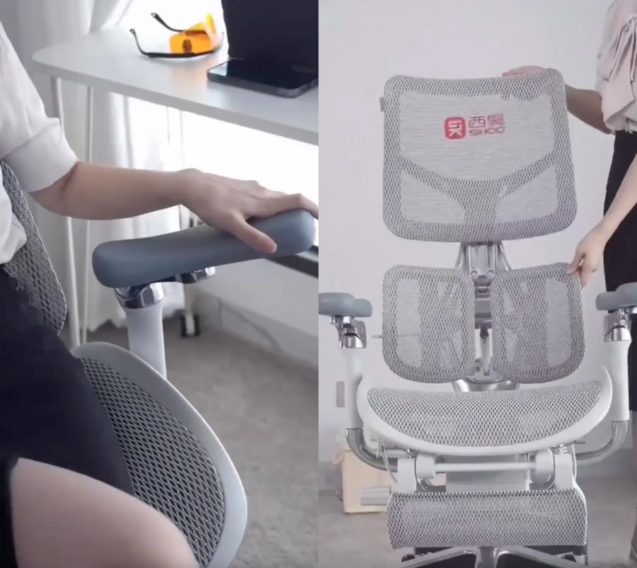 This Butterfly Ergonomic Office Chair With Leg Rest Might Be The Ultimate Office  Chair