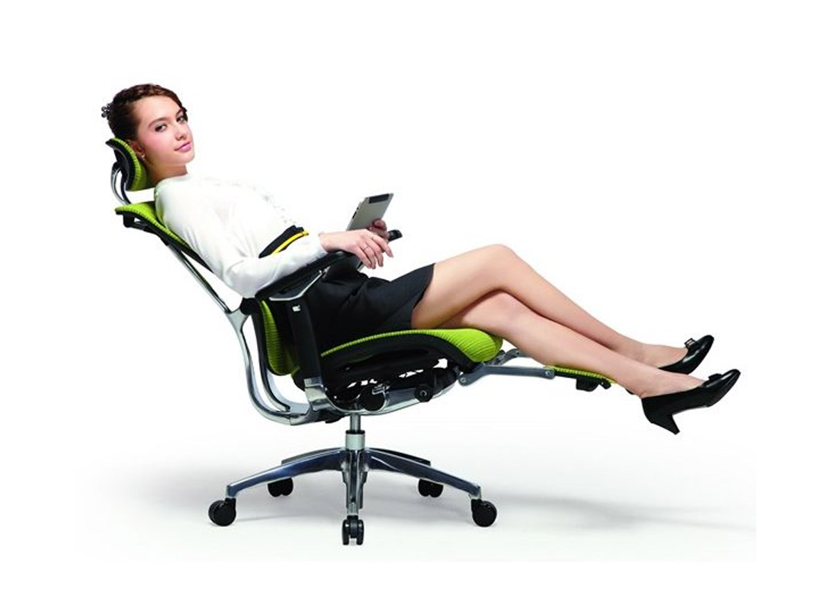 Laptop Office Chair, Leg Rest - The Laptop Chair, Step into the future