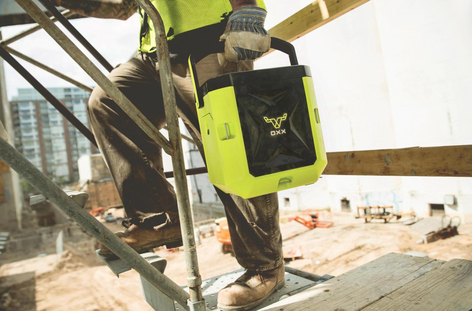 Tough jobsite coffee maker from OXX