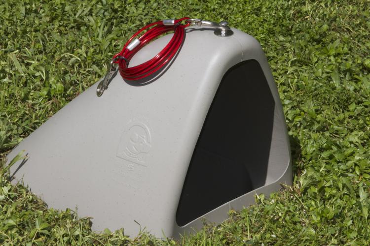 Underground Dog House - Miller Pet Products DOGEDEN 60A in ground outdoor dog house