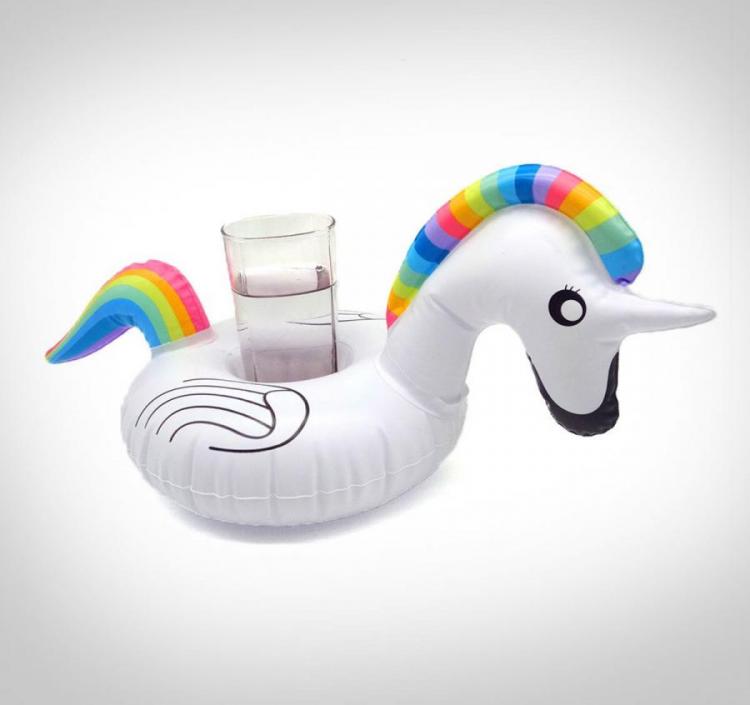 Inflatable Unicorn Pool Cup Holder