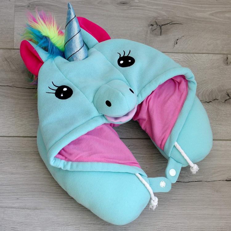 purple unicorn pillow