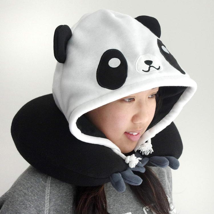 Hooded Unicorn Neck Pillow