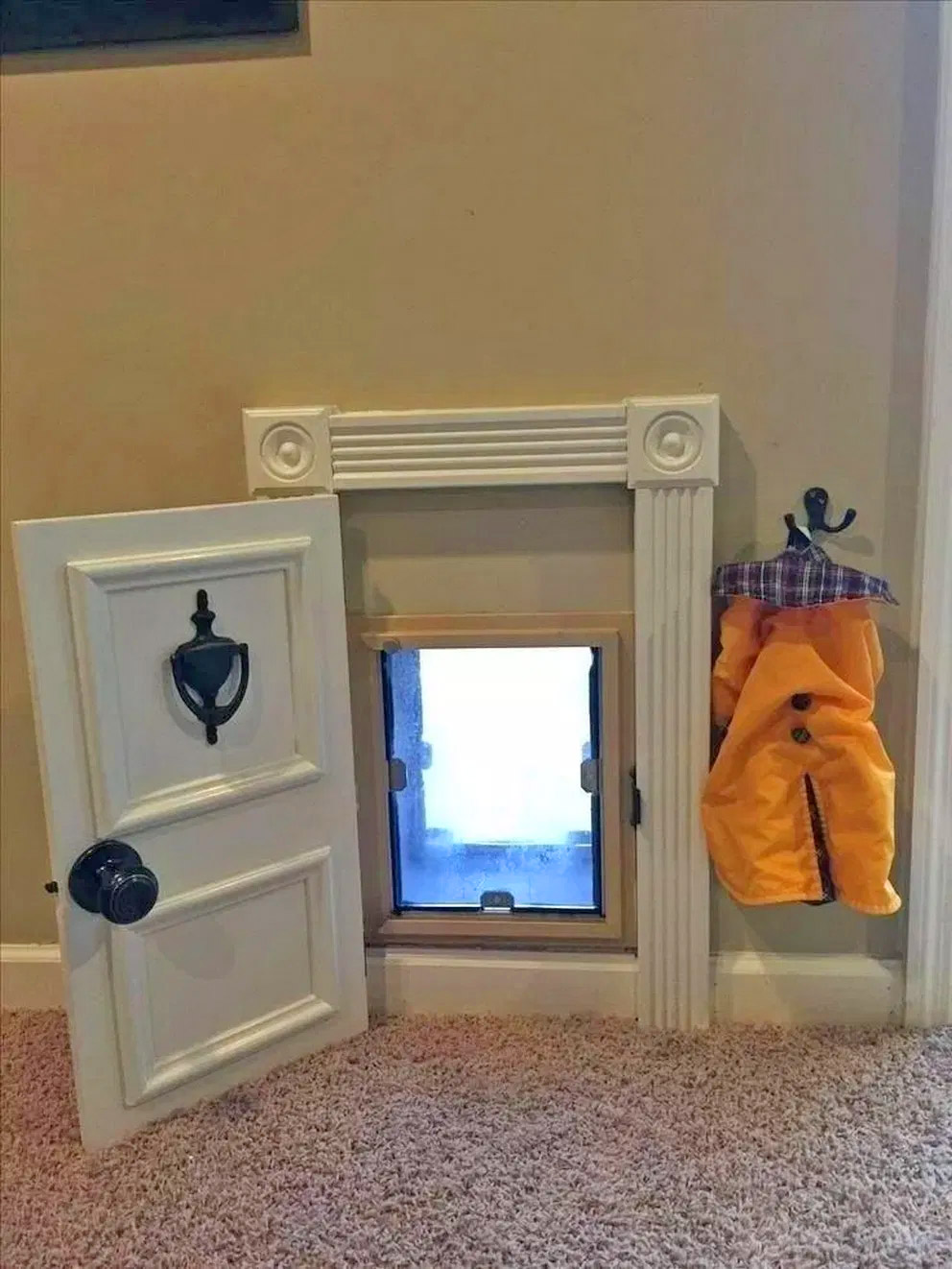 Unique Doggie Door Designs - Cute Doggie Door Design Inspiration