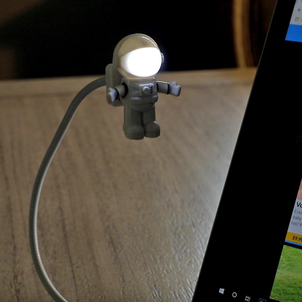 USB Astronaut Light - Astronaut flexible laptop lamp