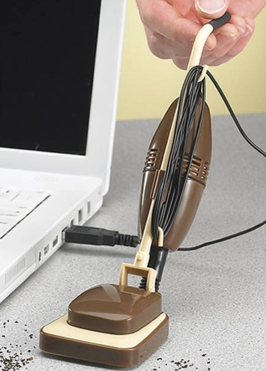 This Retro USB Powered Mini Desk Vacuum is Perfect For Your Coworker ...